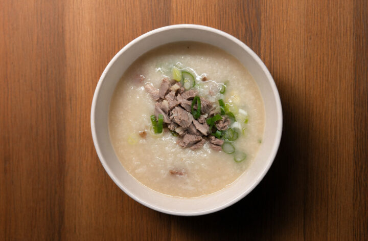 陳陽四品粥物鵝肉店 – 招牌芋香鵝肉粥